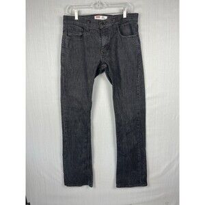 Levi’s 507 Men’s Slim Boot Gray Denim Jeans Size 33x34 GUC